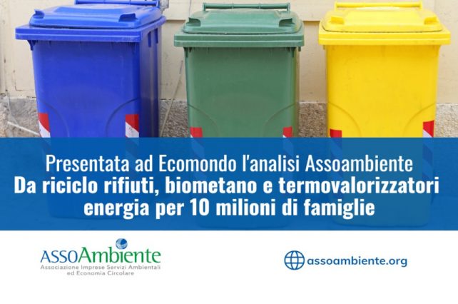 assoambiente presenta analisi a ecomondo