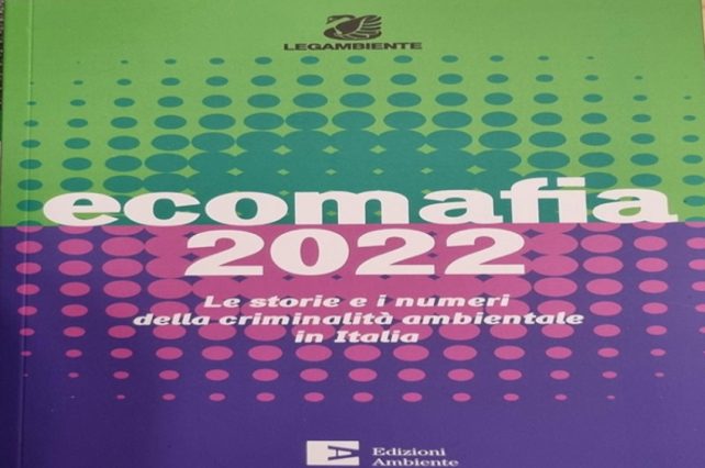 Ecomafia 2022 presentato da legambiente