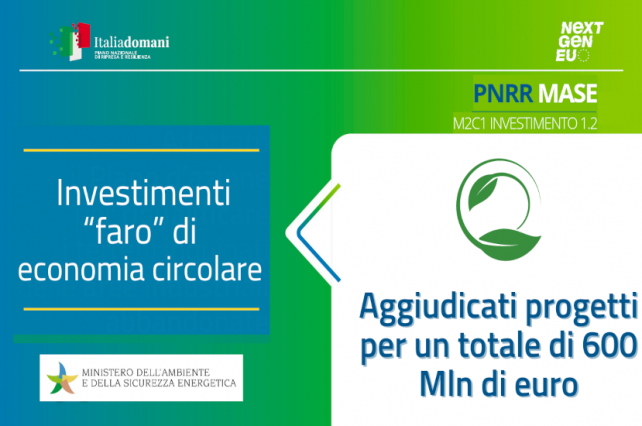 rifiuti investimenti per economia circolare