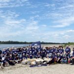 Staffetta plastic free sul fiume adda