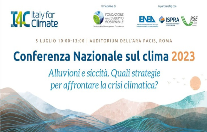 conferenza nazionale sul clima si svolgerà a roma
