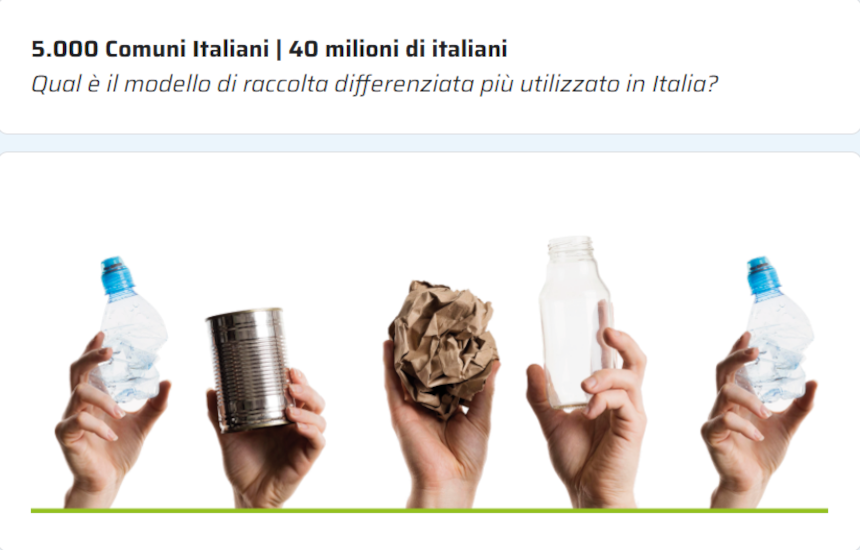 modello di raccolta differenziata: un convegno a ecomondo