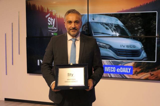 eDaily di Iveco eletto sustainable veicol of the year