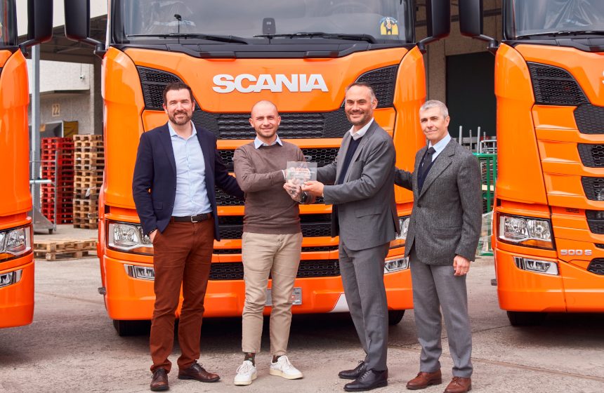 brivio-e-vigano premia i suoi autisti migliori con Scania