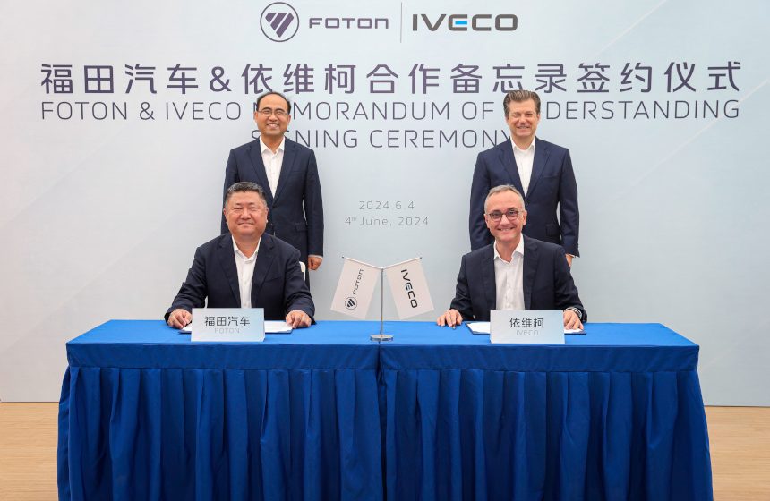 IVECO e_Foton hanno firmato un memorandum