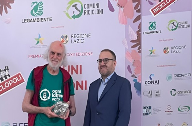 comuni ricicloni, premiati matera e bassano